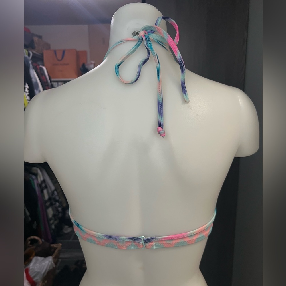 PINK Multicolor Patterned Bikini Top - Picture 5 of 6